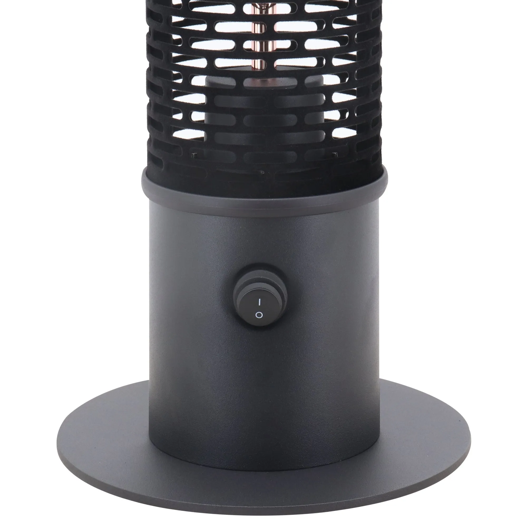 1.2KW Outsunny Table Top Patio Electric Heater, Infrared Outdoor With IP54 Rated Weather Resistance, Tip Over Safety Switch