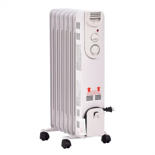 1500 W Electric Oil Filled Radiator Space Heater