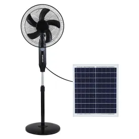 16-inch Rechargeable Solar Standing Fan