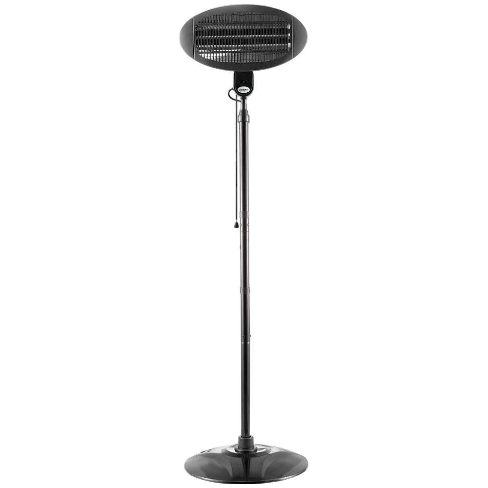 2000W Outdoor Infrared Patio Heater w/Tilt & Settings - Devanti