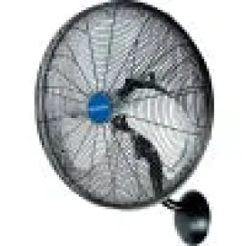 20" Industrial Wall Mounted Oscillating Fan, 5,250 CFM, 1/6 HP