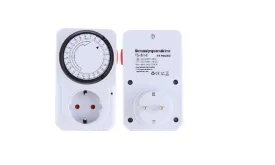 24 Hour Programmable Mechanical Electrical Timer Power Switch