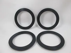 4X 2&quot; Spa Hot Tub Pump Heater Union Gasket with How To Video