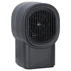 500W Portable Electric Space Heater - Mini Desktop Fan Heater (Personal/Small) for Home & Office