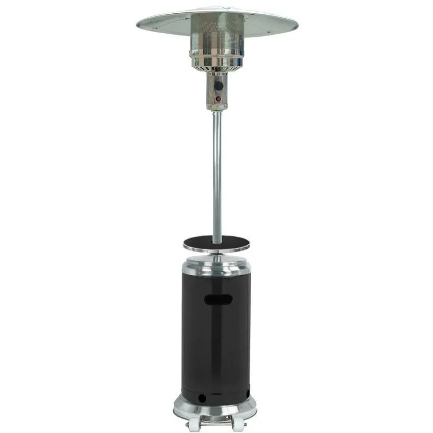 87" Two Tone Outdoor Patio Heater with Table