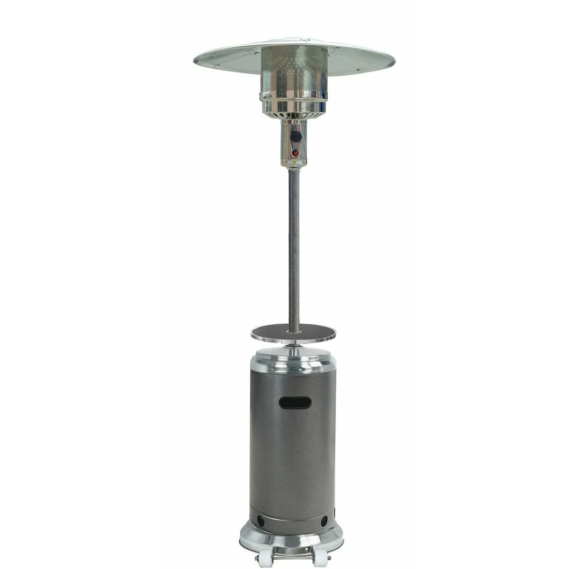 87" Two Tone Outdoor Patio Heater with Table