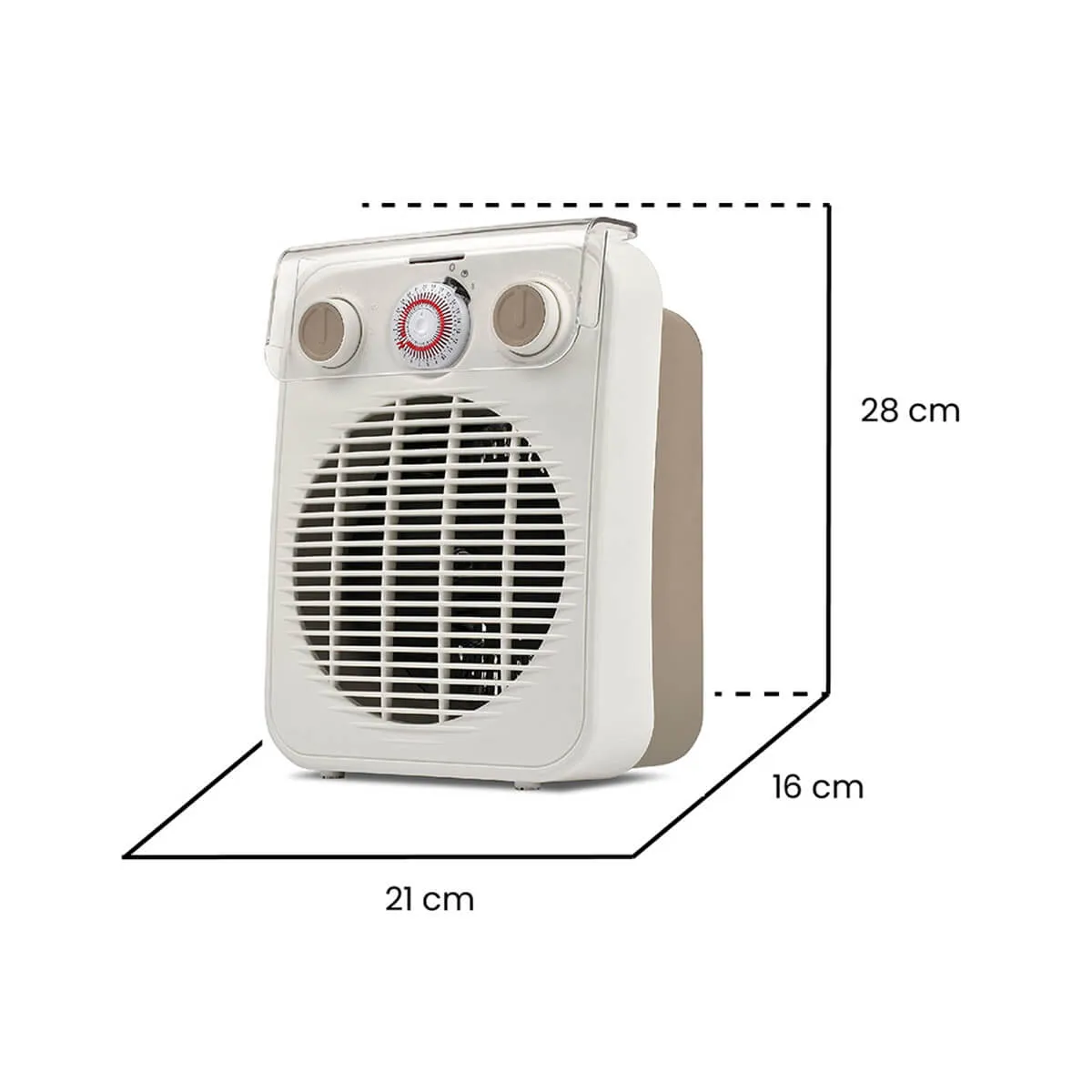 Ardes, AR4F10TI – Chronos – Ip21 Fan Heater With Timer