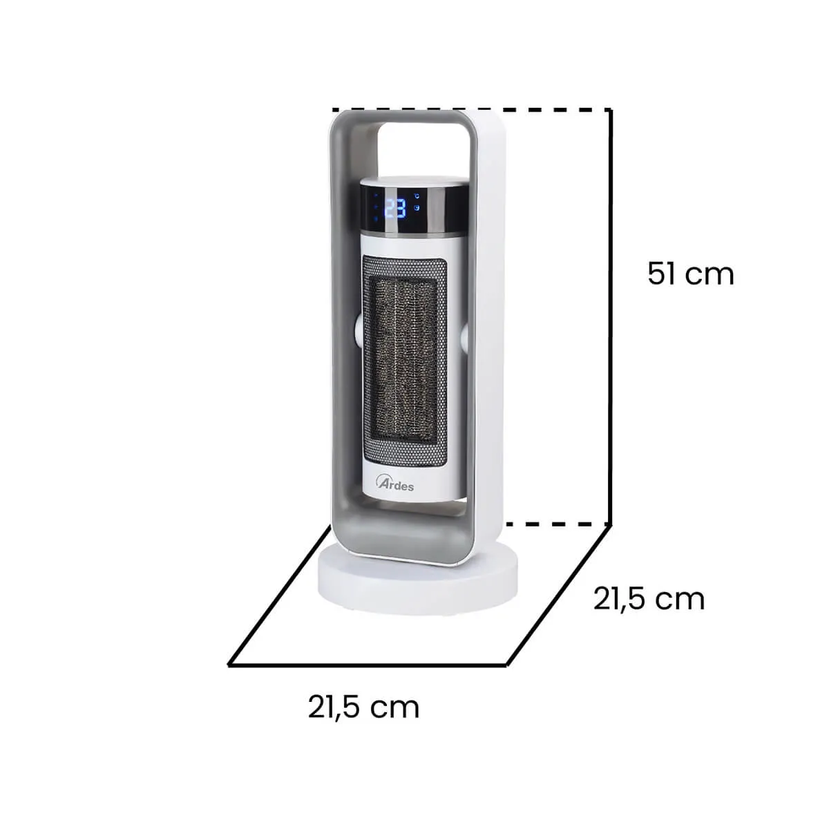 Ardes, AR4P20 Oblivion-Ceramic Tower Fan Heater 2000W