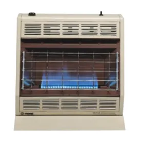 BF30WLP Empire Blue Flame Heater 30,000 BTU Thermostat