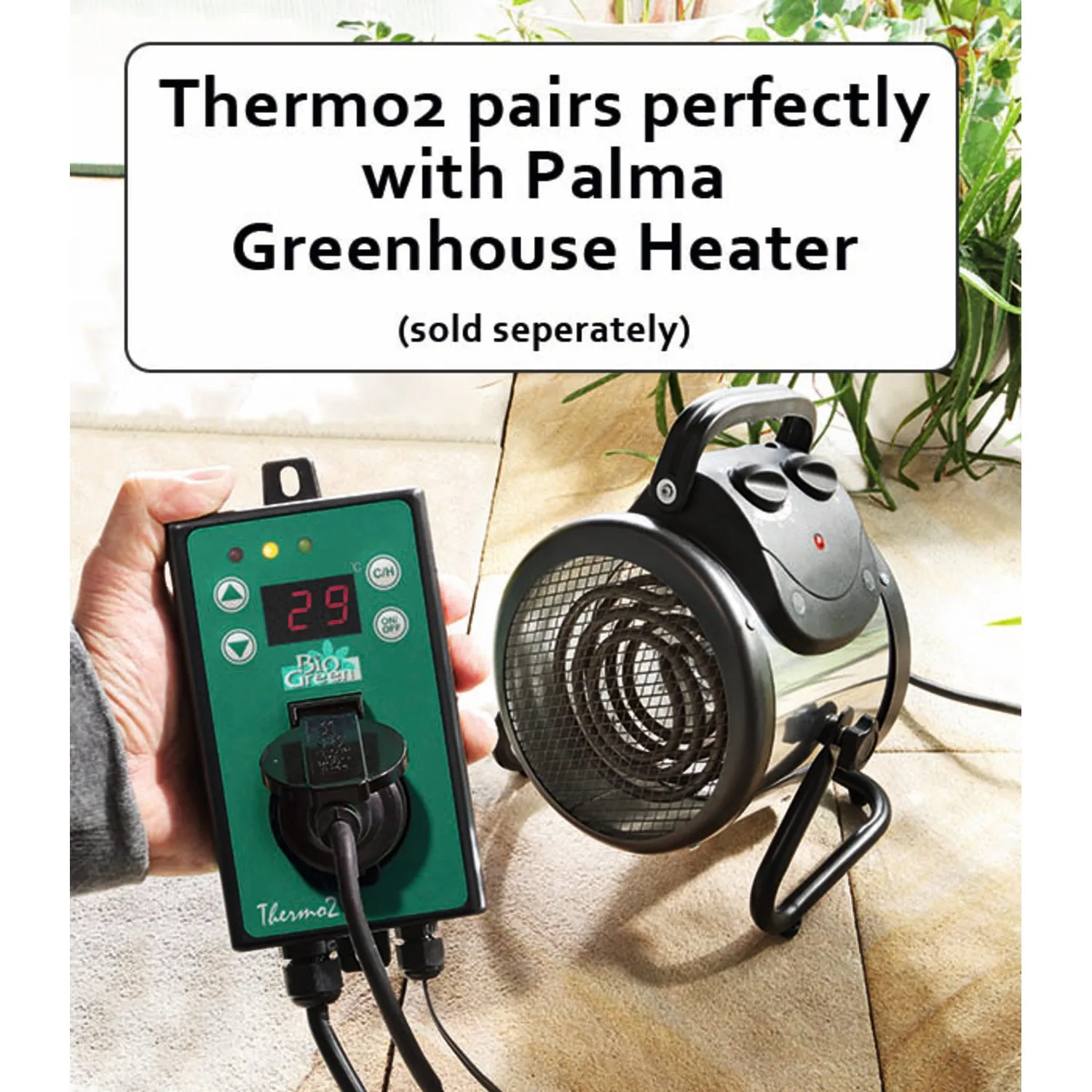 Bio Green | Palma 5118 BTU Greenhouse Heater