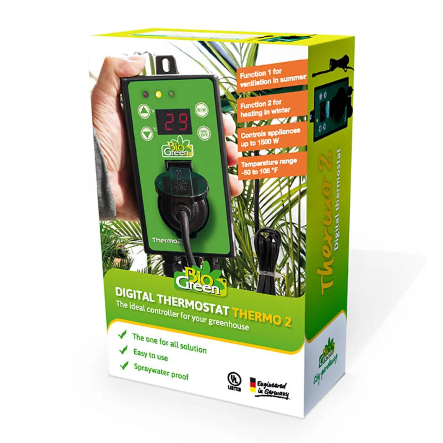 Bio Green | Thermo 2 Greenhouse Thermostat