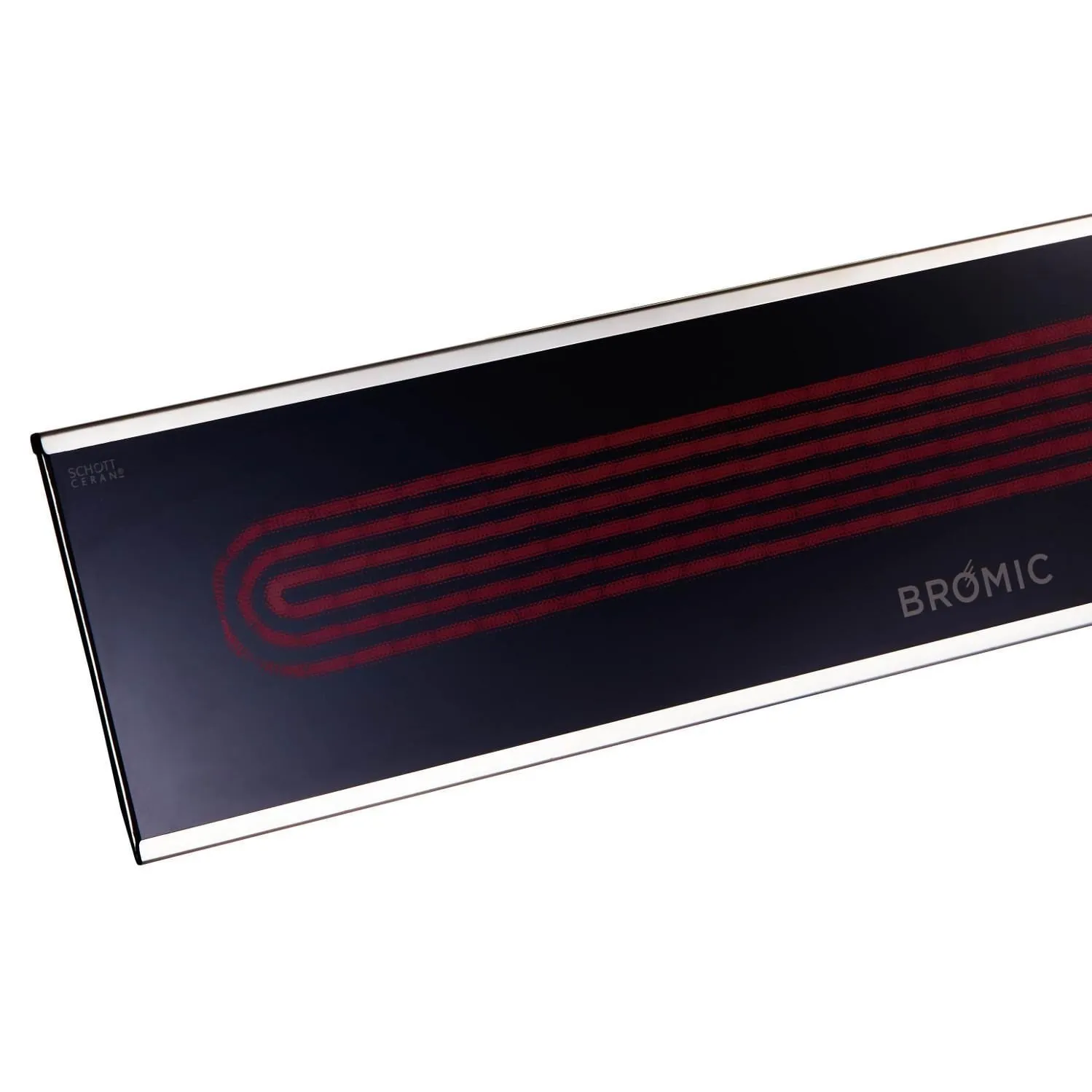 Bromic Heating Platinum Smart-Heat Series II 50-Inch 3400W 11,600 BTU 240V Electric Patio Heater - Black - BH0320005