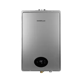 Camplux Tankless Propane Water Heater - 5.28 GPM Grey