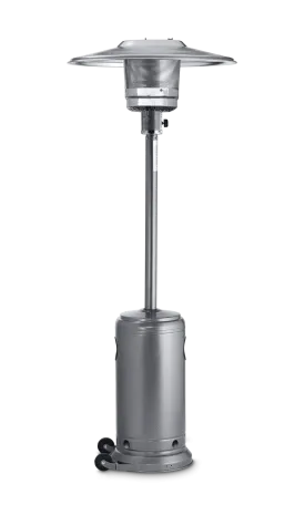 Crown Verity CV-2620-SV Patio Heater Silver Veined w/ Reflector CV-2620-SV