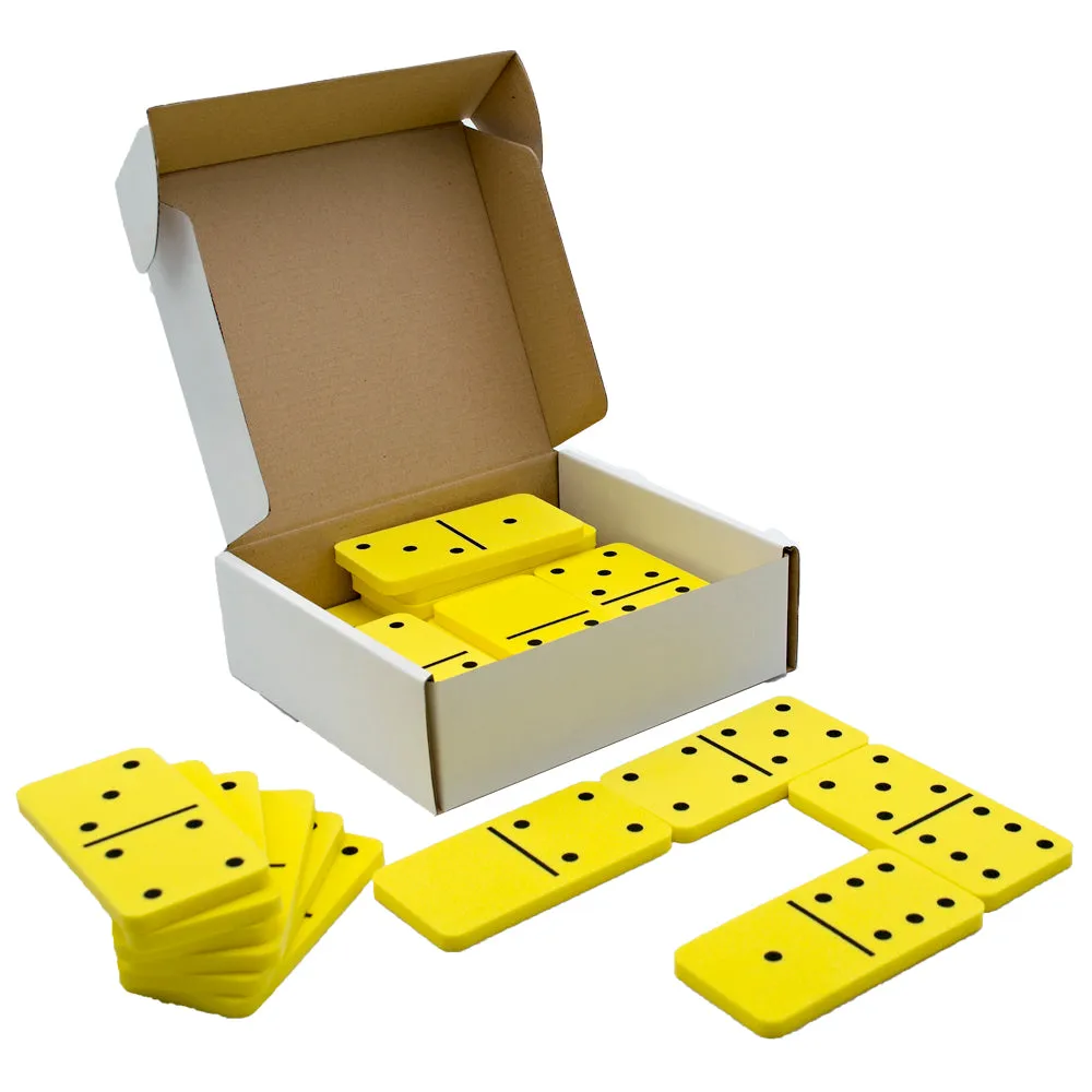 Dominoes Foam Double-6 Jumbo 28pc