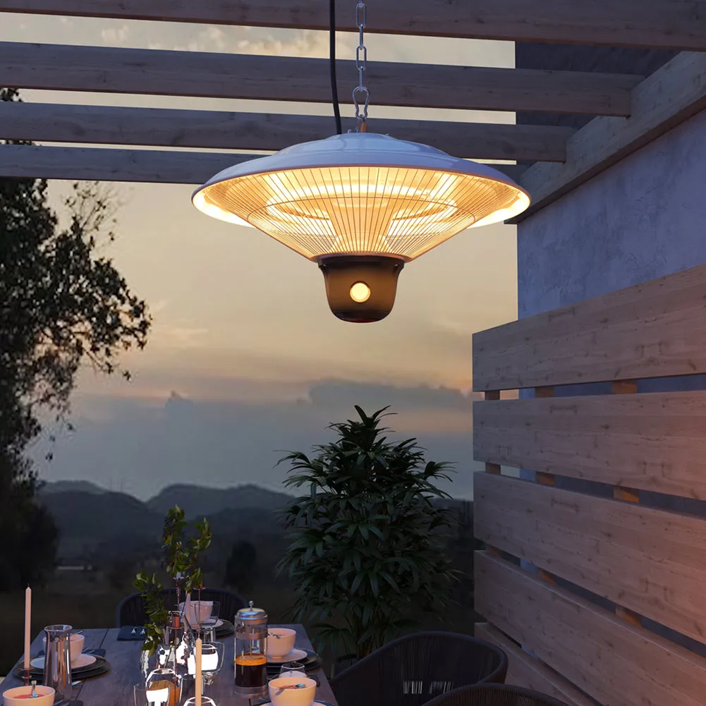 Electric Outdoor Hanging Heater with 3 Adjustable Modes