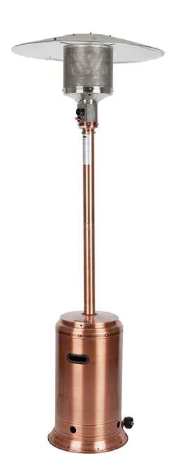 Fire Sense Copper Finish Commercial Patio Heater