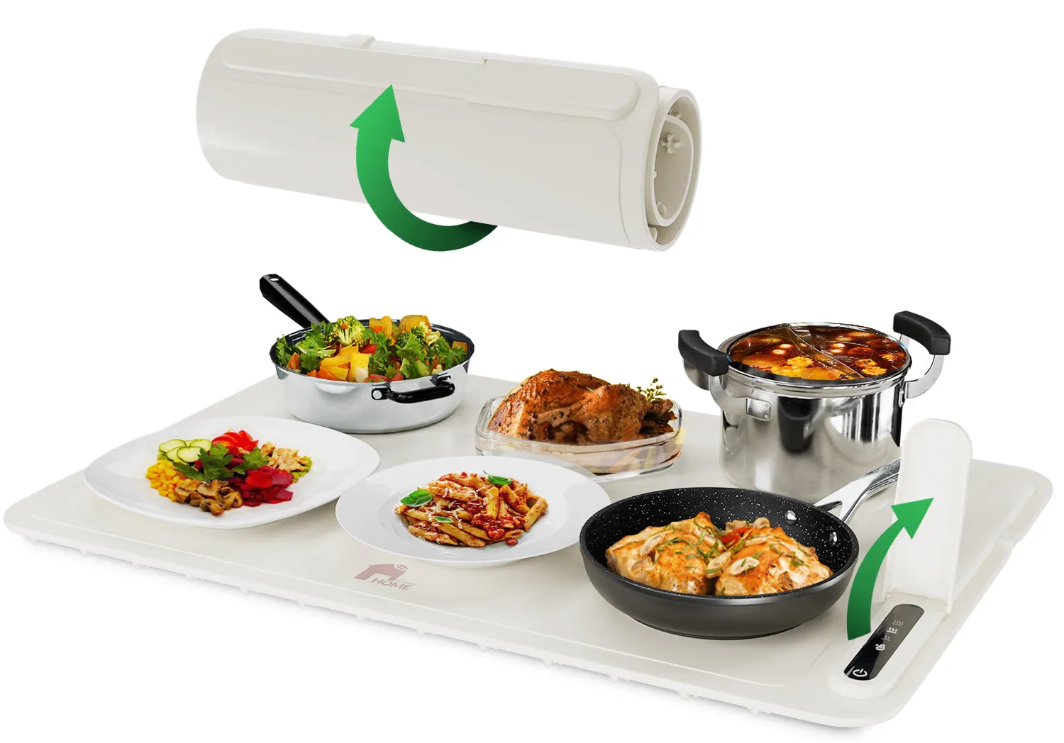 Flexible Food Warmer - Electric Powered Food Warming Plate