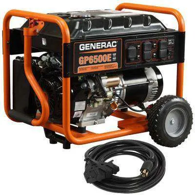 Refurbished Generac GP6500E, 6500W/8125W Power Generator