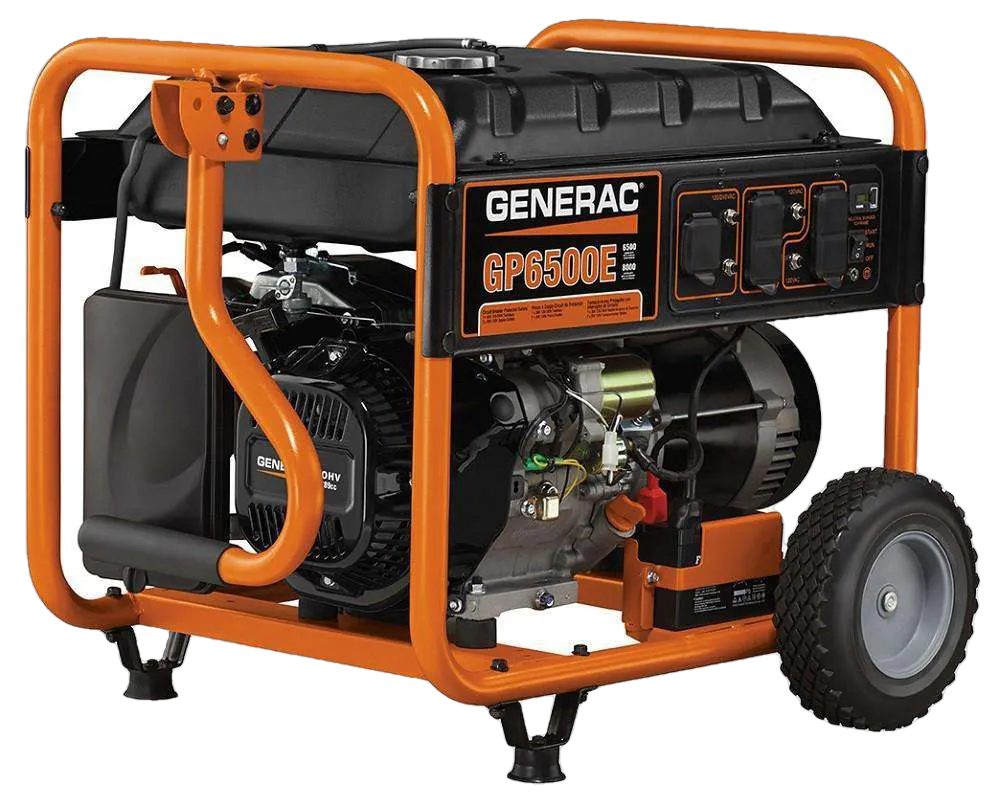 Refurbished Generac GP6500E, 6500W/8125W Power Generator