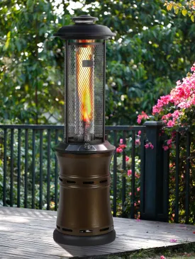 HEATMAXX Bronze Outdoor Gas Patio Heater