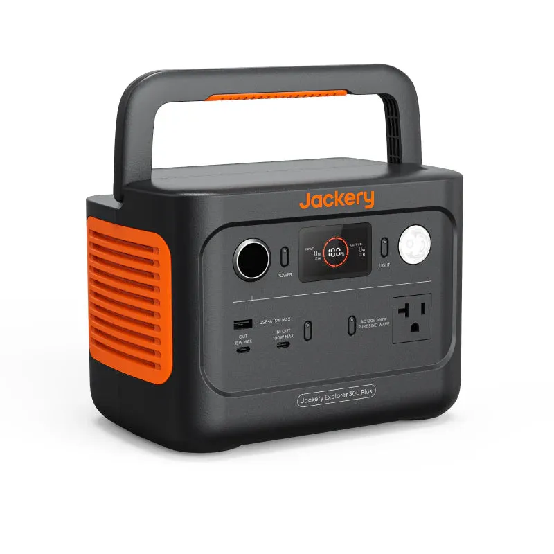 Jackery Explorer 300 Plus Portable Power Station 288Wh 300W New