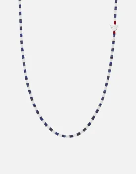 Kai Lapis Necklace, Sterling Silver