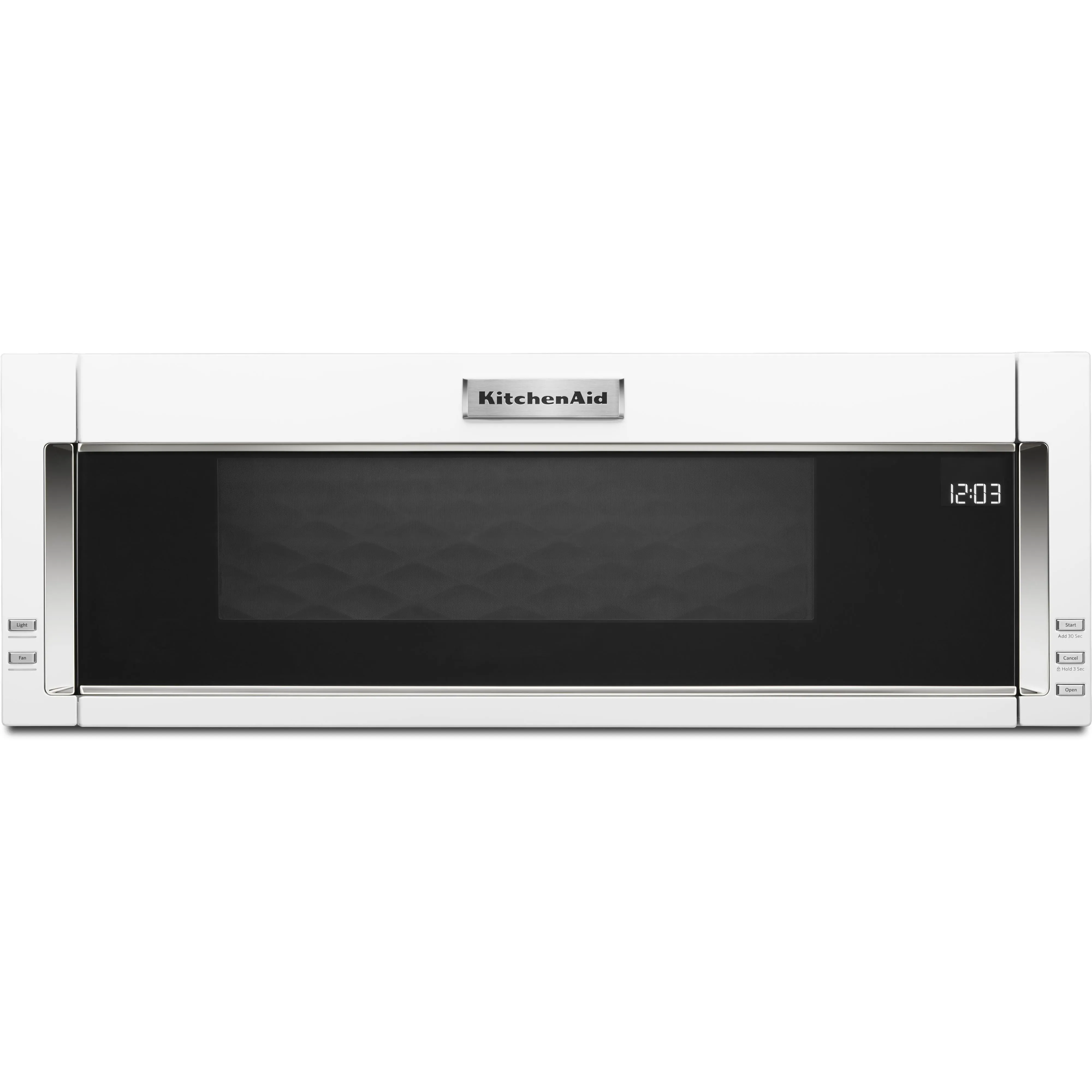 KitchenAid 30-inch, 1.1 cu.ft. Over-the-Range Microwave Oven with Whisper Quiet® Ventilation System YKMLS311HWH