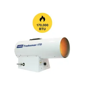 LB White Tradesman 170 170,000 BTU Portable Forced Air Heater