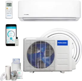 MRCOOL Ductless Mini-Split Air Conditioner & Heater 9,000 BTU 3/4 Ton 115V Advantage 4th Gen A-09-HP-115C New