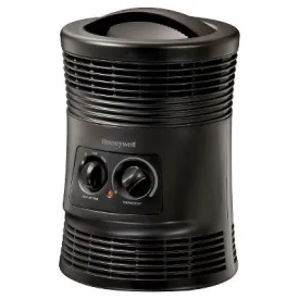 New - Honeywell HHF360B 1500W 360˚ Surround Indoor Heater Black