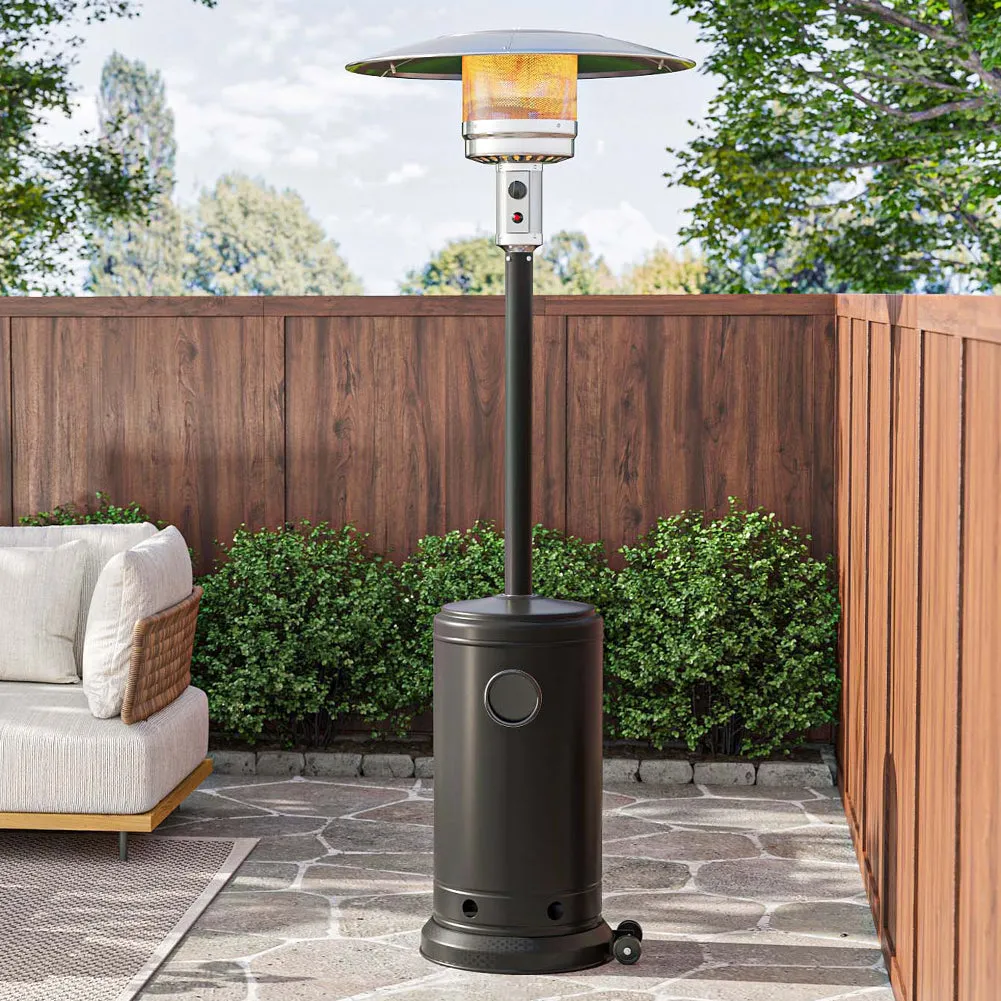 Outdoor Gas Patio Heater Portable Umbrella Shaped Garden Heater