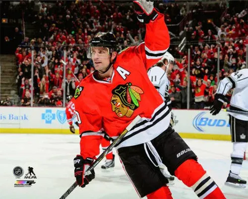 Patrick Sharp "Goal!" Chicago Blackhawks Premium Poster Print - Photofile 16x20