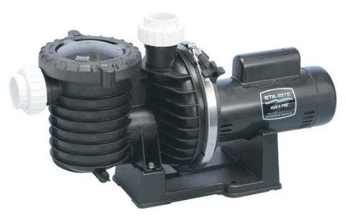 Pentair Sta-Rite P6E6C-204L Max-E-Pro Energy Efficient Single Speed Full Rated Pool and Spa Pump, 1/2 HP, 115/230-Volt