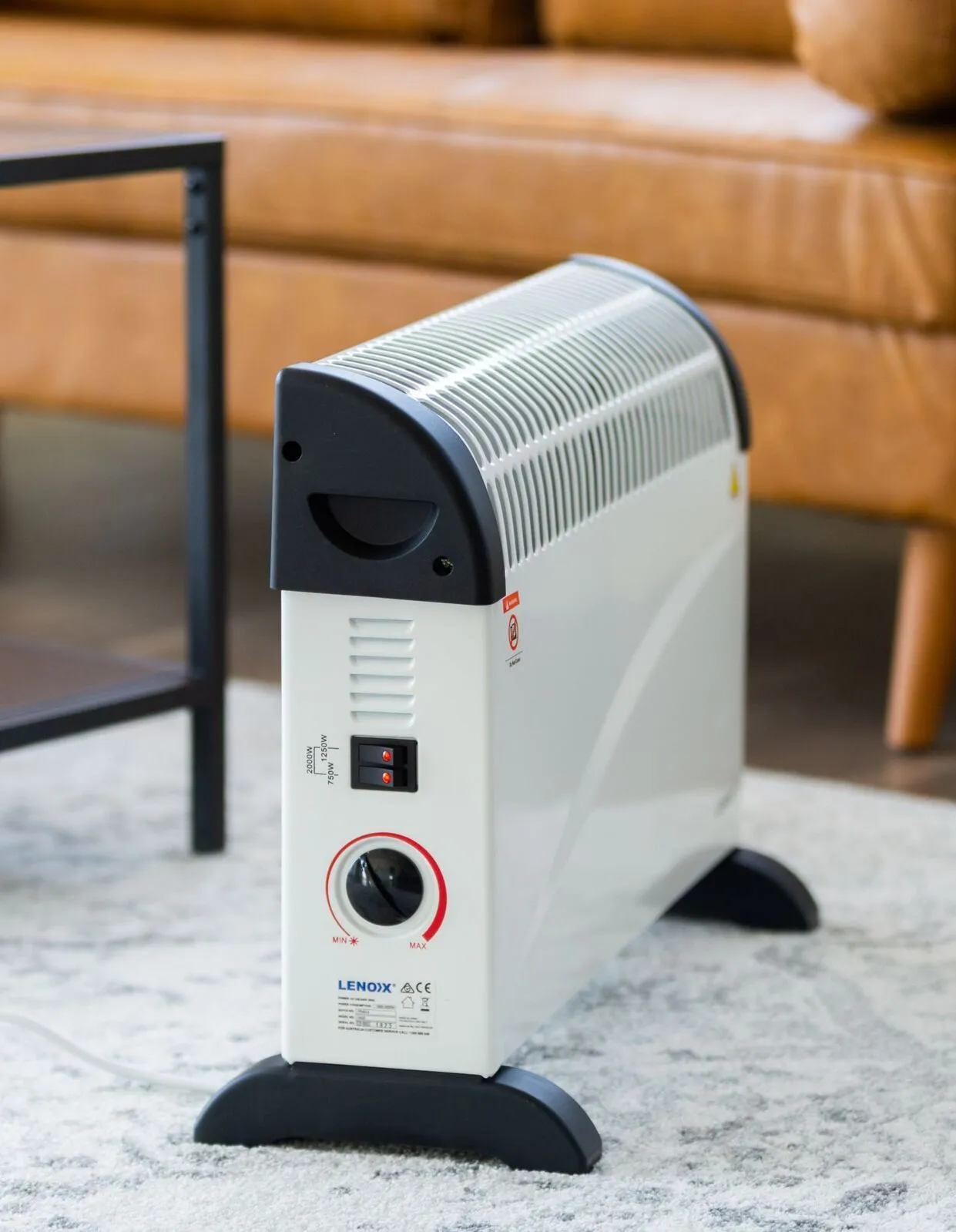 Portable Convector Heater  2000W, 3 Heat Settings