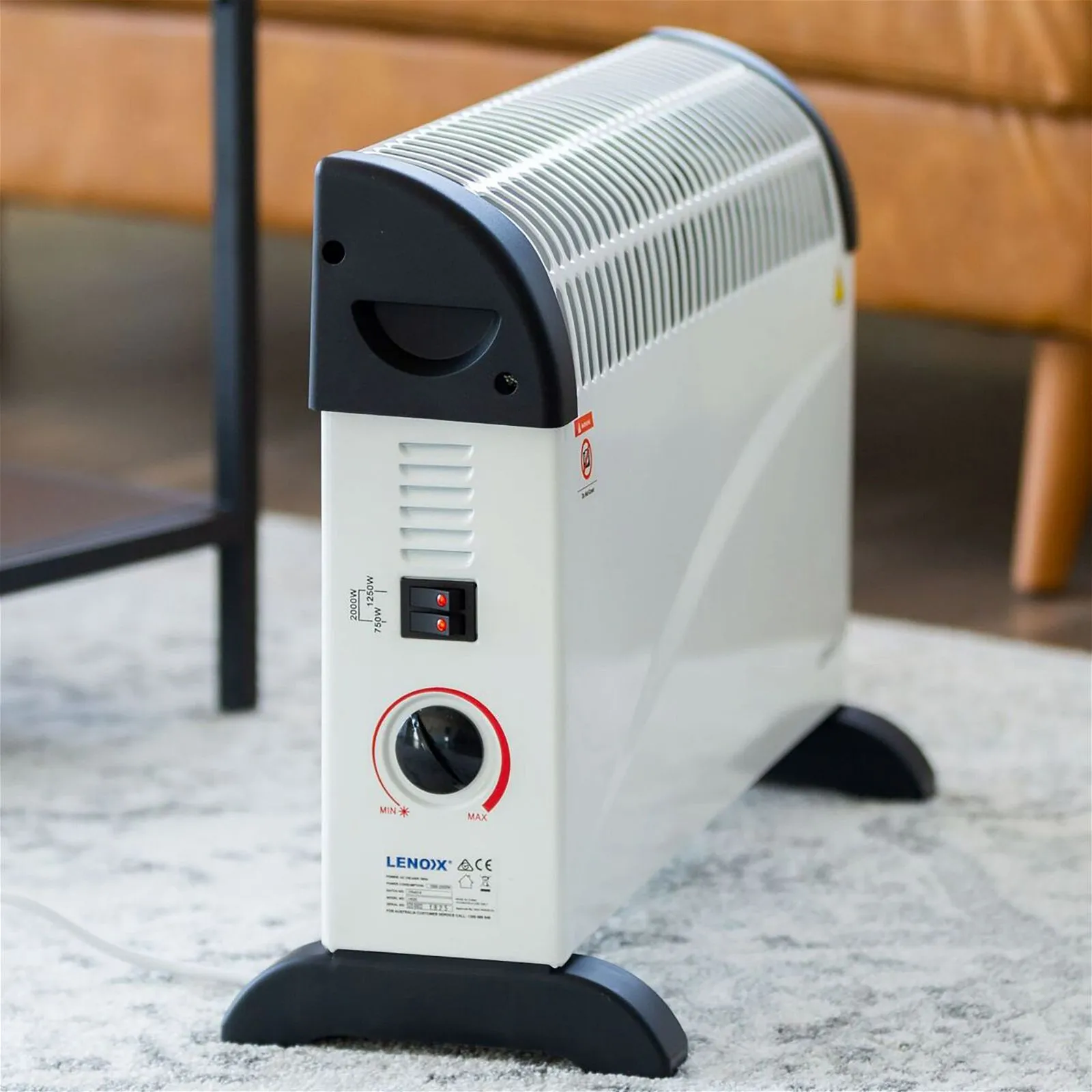 Portable Convector Heater  2000W, 3 Heat Settings