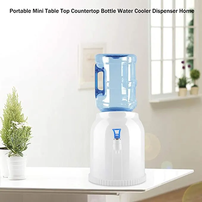 Portable Mini Table Top Countertop Bottle Water Cooler Dispenser