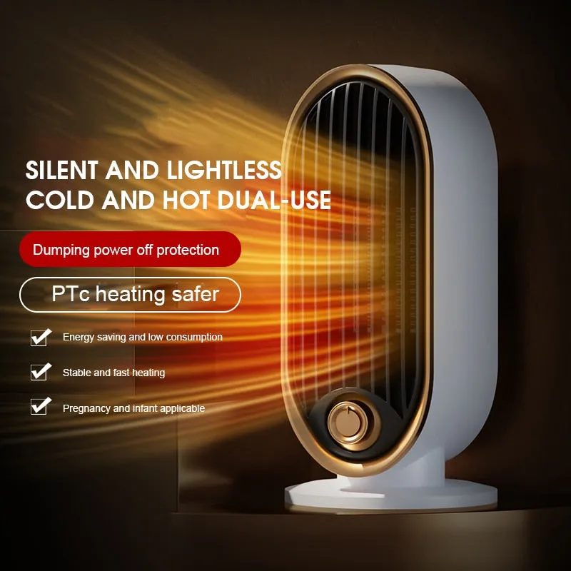 Portable Space Heater | Room Ceramic Heater With Overheat Protection