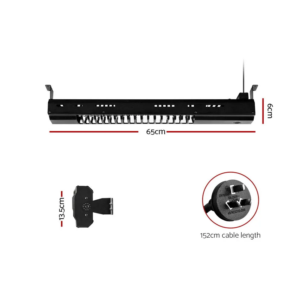 Rapid Heat Electric Infrared Heater 2000W, IP65, Devanti