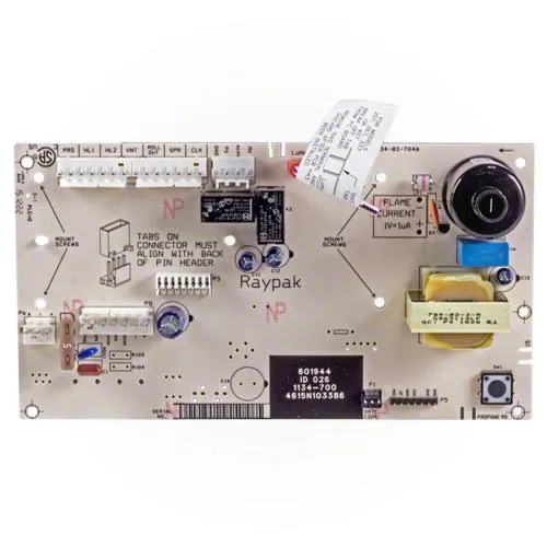 Raypak Digital P.C. Control Board 013464F