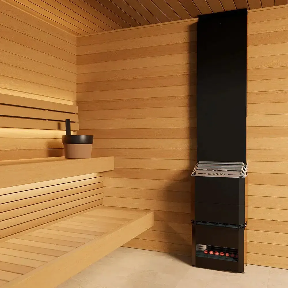 Saunum AIR 7 Sauna Heater Black