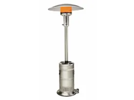 Sunstar PHS40-L6 - Standing Patio Heater 40k BTU - LP (Stainless)