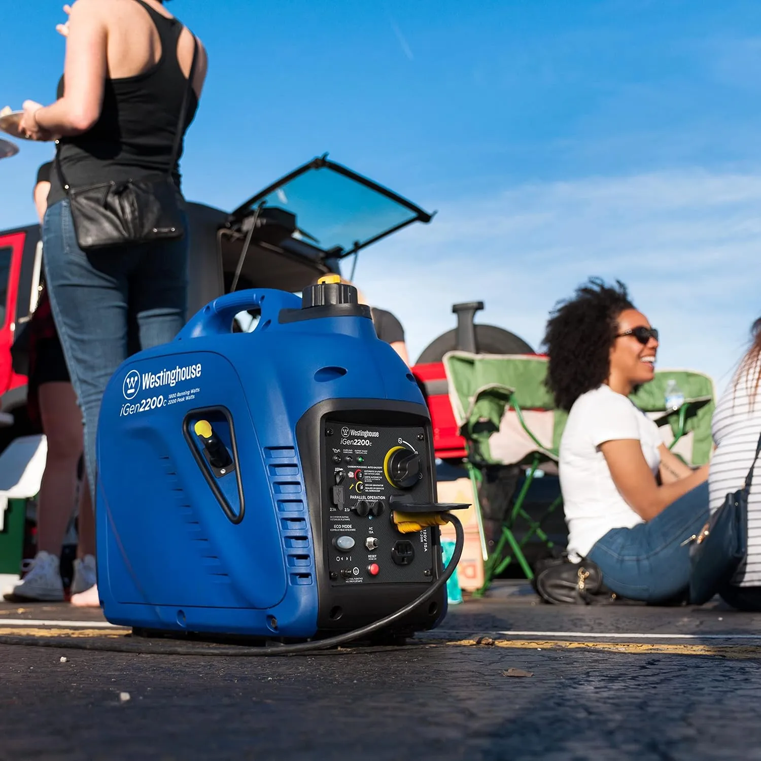 Super Quiet & Lightweight Portable Inverter Generator