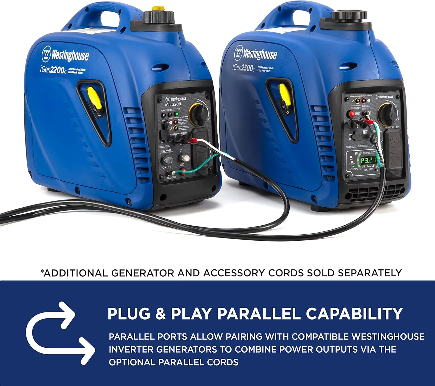 Super Quiet & Lightweight Portable Inverter Generator