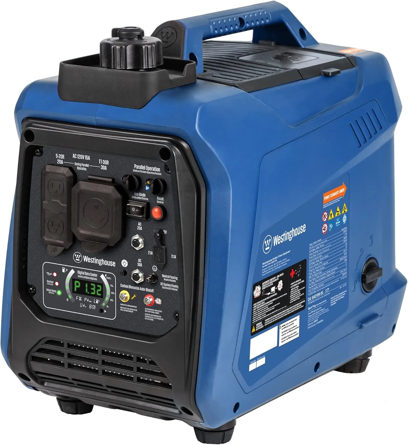 Super Quiet & Lightweight Portable Inverter Generator