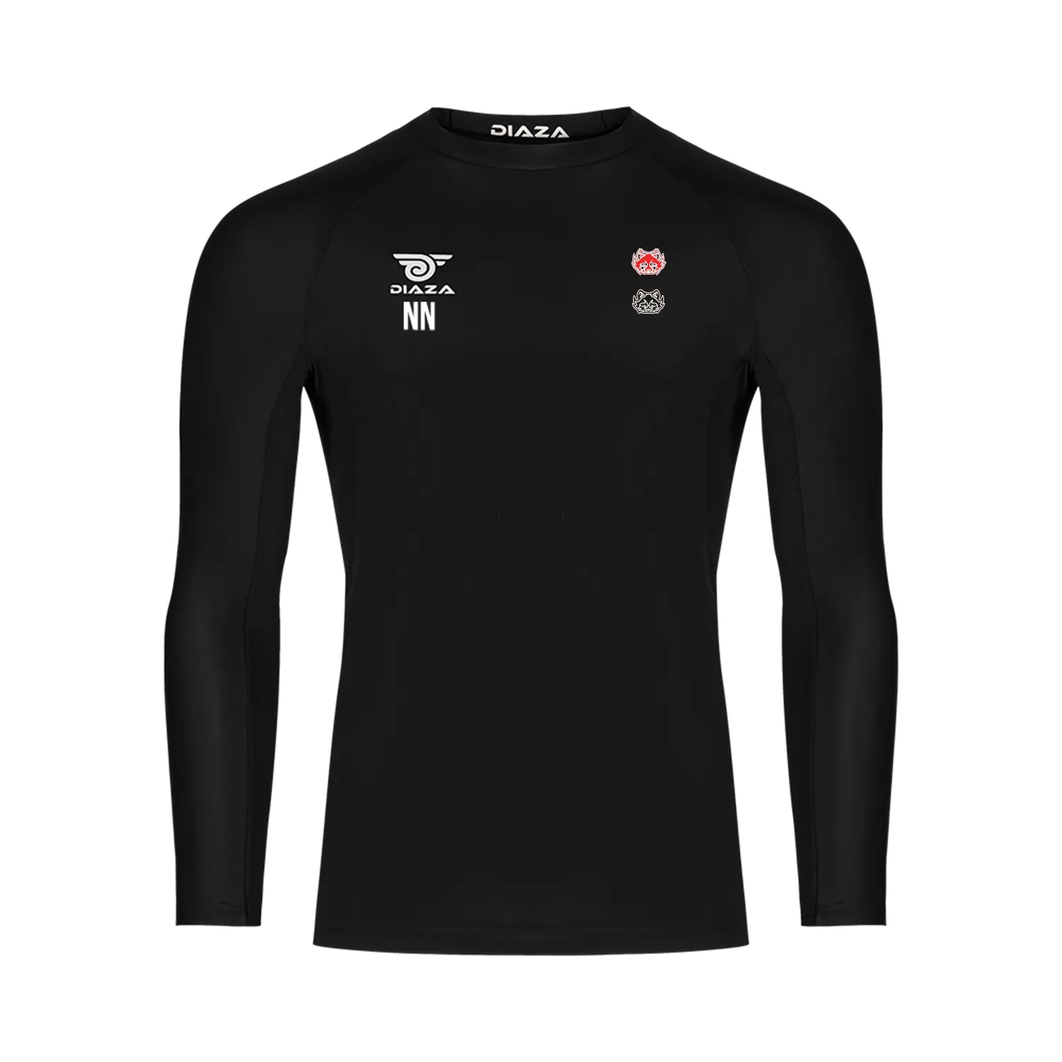 Toronto Raiders Long Sleeve Compression Shirt Black