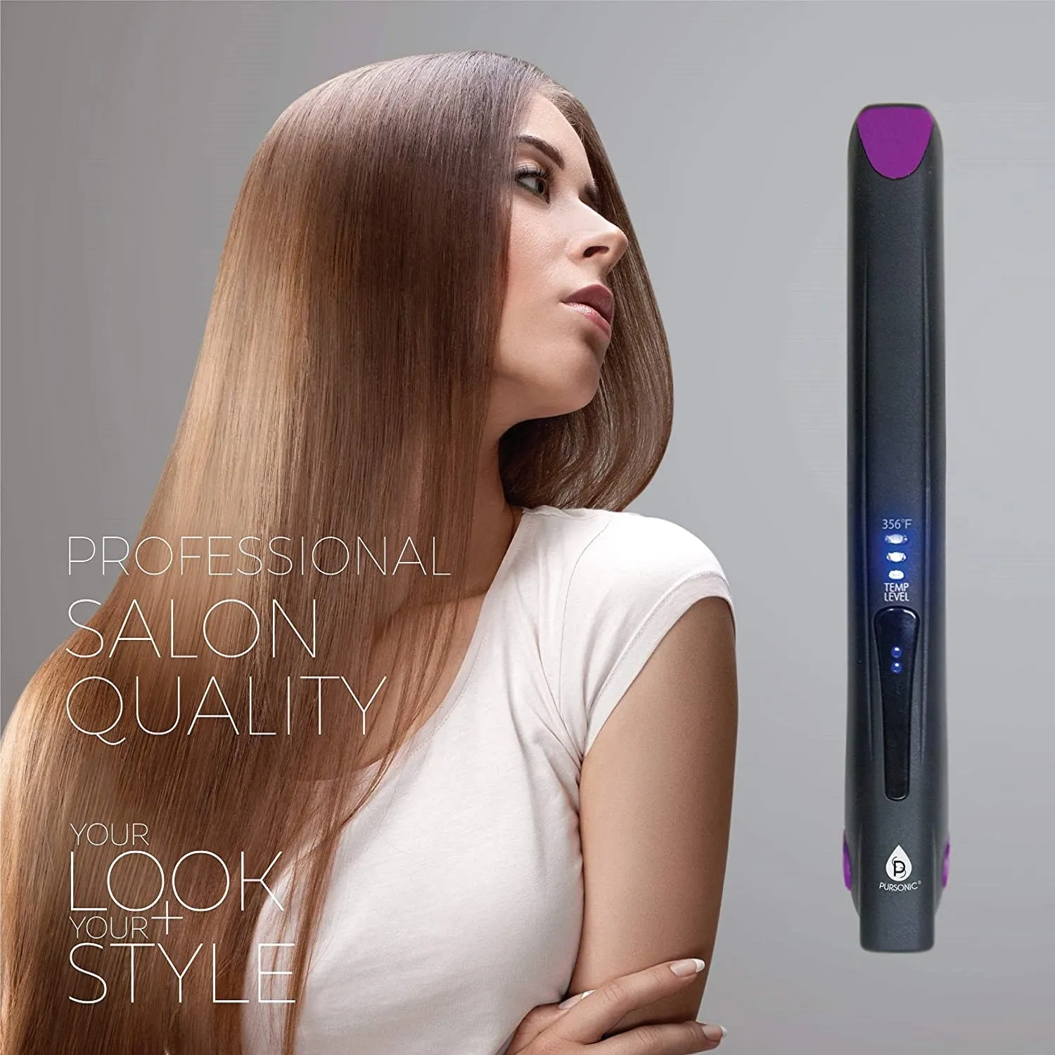 USB Rechargeable Hair Straightener