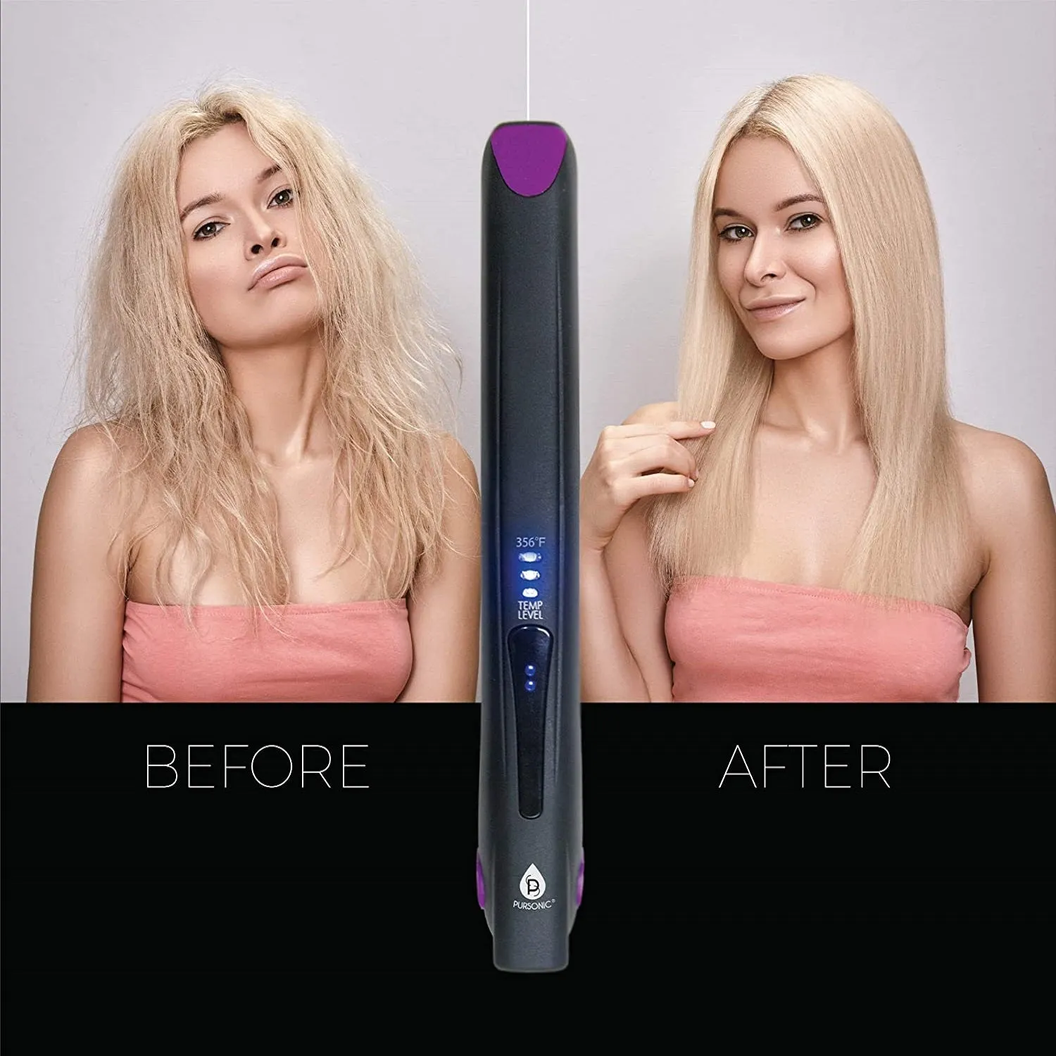 USB Rechargeable Hair Straightener