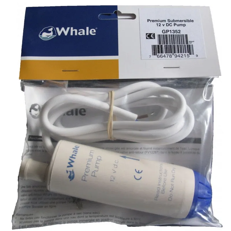 Whale Premium Submersible Pump, Whale GP1352